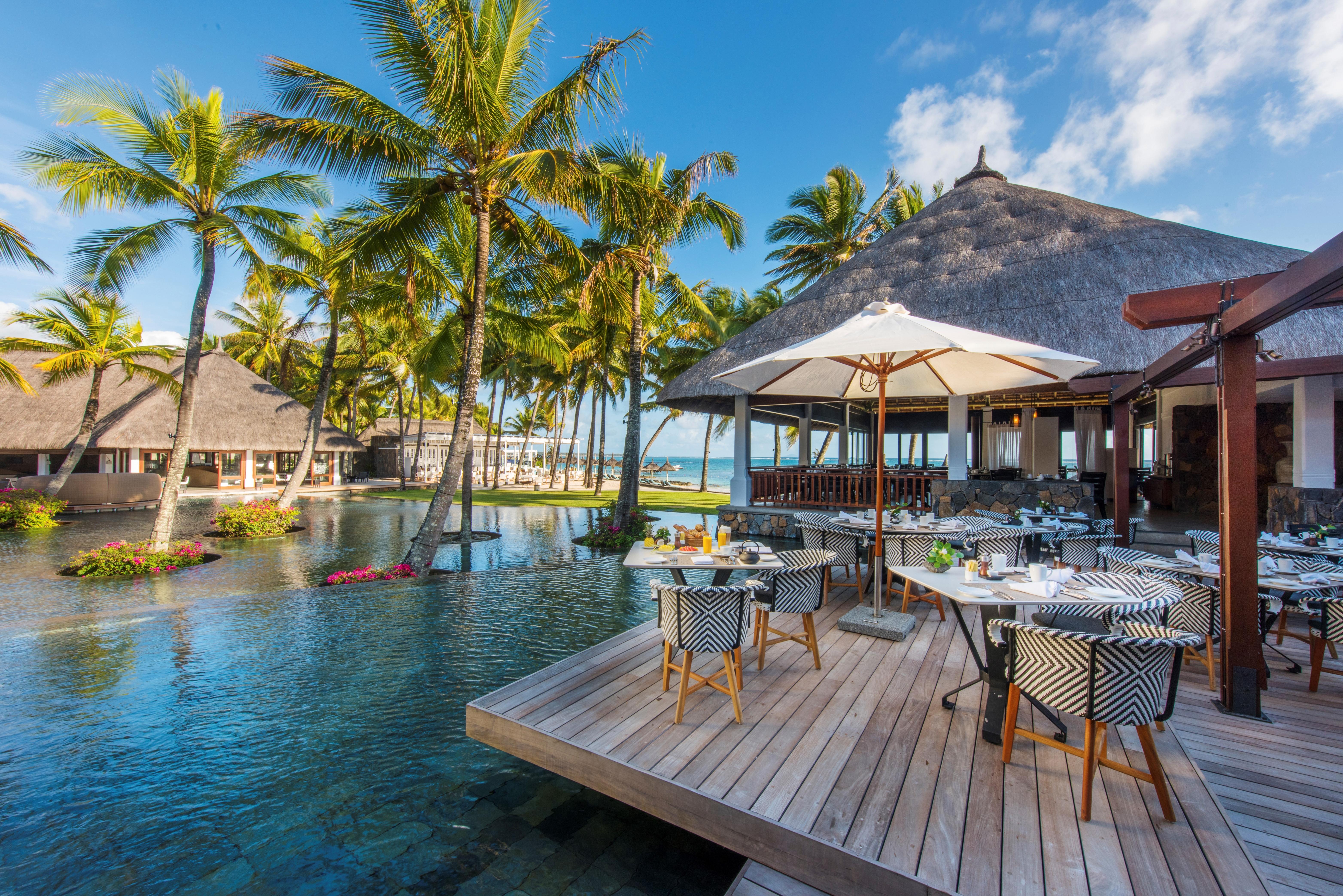 Constance Belle Mare Plage Ngoại thất bức ảnh The Beach Bar