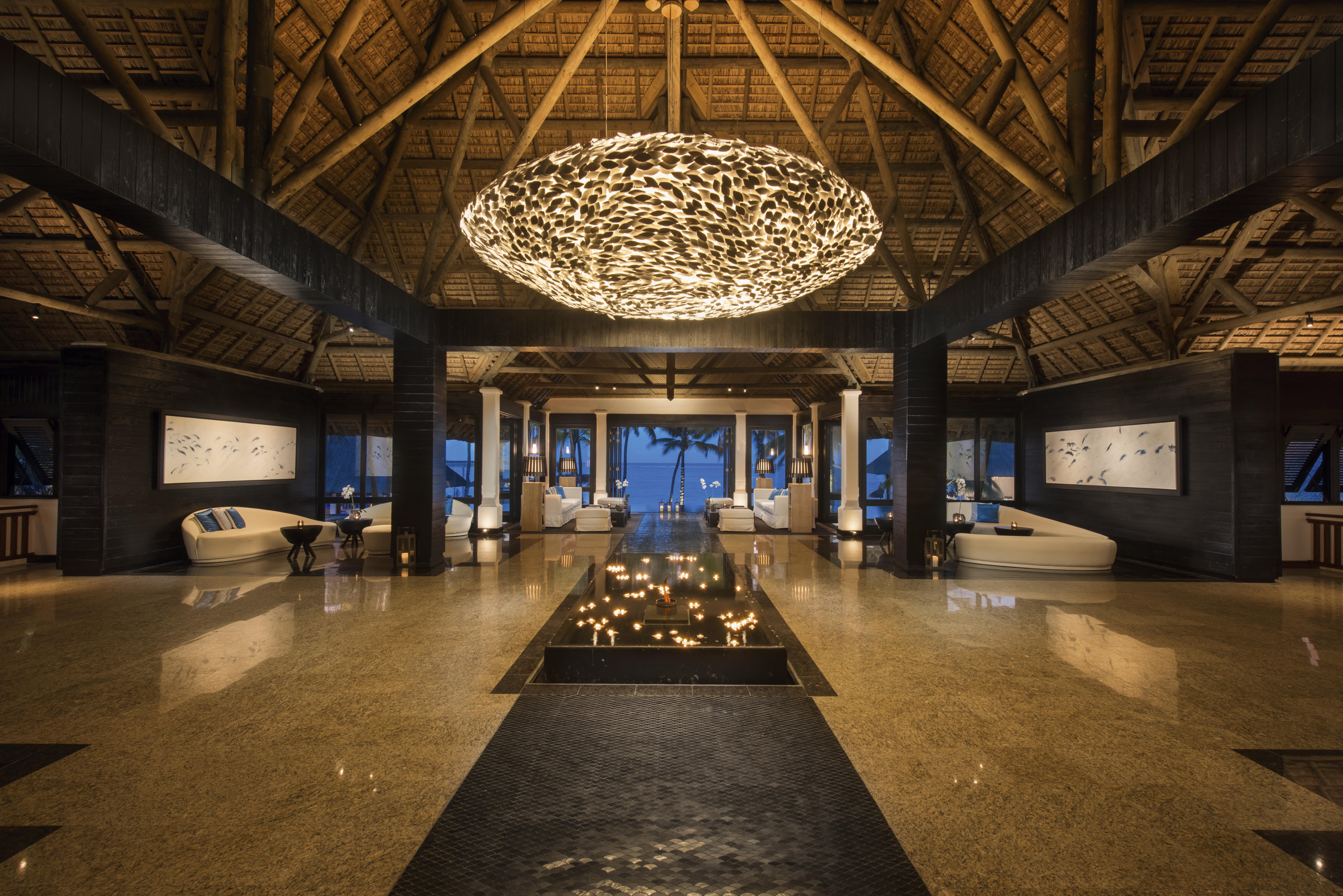Constance Belle Mare Plage Ngoại thất bức ảnh The lobby of the resort